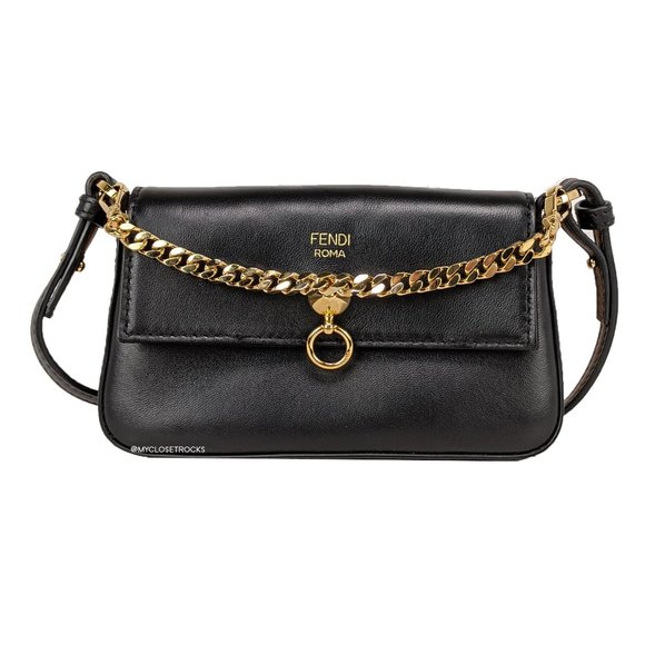 fendi black crossbody bag